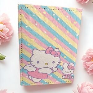 🌈🎀 Hello Kitty Pastel Dreams Passport Wallet 🎀🌈